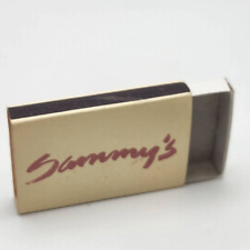 Vintage Matchbox Sammy's In The Flats Cleveland Ohio picture