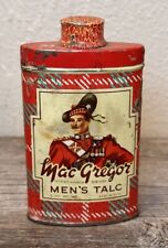 Vintage Mac Gregor Men's Talc Can, Feels full, 5th Ave, NY, 2 oz picture