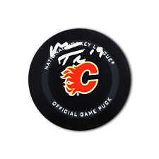 Matthew Tkachuk Calgary Flames Autographed Official Hockey Puck picture