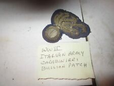 Italian WWII Army Carabinieri Bullion Patch Original picture