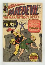 Daredevil #4 GD/VG 3.0 1964 1st app. Killgrave the Purple Man picture
