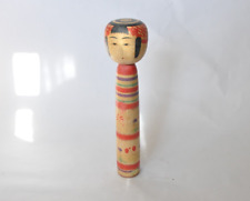 Kokeshi Rare vintage abe ichiro tsuchiyu 30.5 4.5 4.5  wooden doll made in Japan picture