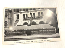 BERKELEY HOTEL - 1950 RPPC POSTCARD - CONTINENTAL HOTEL MONTREAL CANADA picture