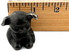 Vintage WADS Foundry Hubley  Pup Advertising Cast Iron Dog Paperweight picture
