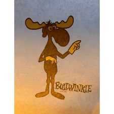 Vintage Bullwinkle 70's Iron On Decal- New Old Stock picture