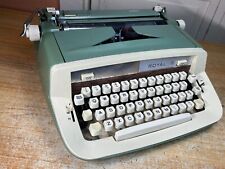 Excellent 1978 Royal Sabre Vintage Portable Typewriter Working w New Ink & Case picture