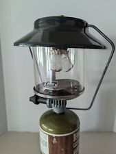 Vintage Coleman Green Double Mantle Propane Lantern w/Base 12/80 #5152C700 picture