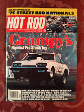 Rare HOT ROD Car Magazine December 1975 Grumpy Bill Jenkins Monza picture