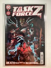 TASK FORCE Z (2021 DC) #1A VF/NM 9.0🥇1st TEAM APPEARANCE OF TASK FORCE Z🥇 picture