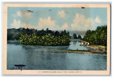 1929 St. Joseph Island Sault Ste Marie Ontario Canada Vintage Postcard picture