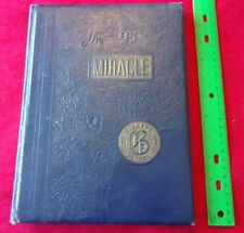 1957 GILBERT SCHOOL YEARBOOK THE MIRACLE WINSTED CONNECTICUT W/ NEWSPAPER CLIPS picture