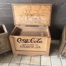 Vitange 5 PCs Coca Cola Wood Box coke advertising Bottling Co Atlanta GA picture