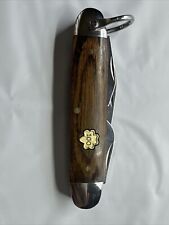 Girl Guides 100 years  ANNIVERSARY 1912-2012 wood pocket knife BRAND NEW picture