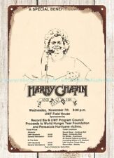 1979 Harry Chapin Concert Poster metal tin sign decorative wall dorm rooms picture