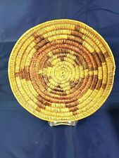 Vintage Navajo Hand Woven Wedding Basket 12.5