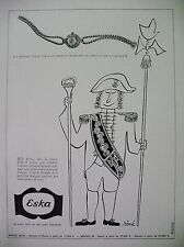 ESKA PRESS ADVERTISEMENT WATCH ILLUSTRATOR SINE FRENCH AD 1948 picture