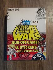 1985 Fleer Robot Wars Wax Box 36 Packs BBCE Wrapped picture