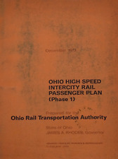 OHIO High Speed Intercity Rail Passenger Plan 1977 Phase 1 Comprehensive Report picture