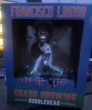 Francisco Lindor Grass Growing Bobblehead picture