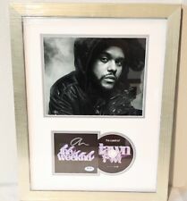 The Weekend Abel Tesfaye Autographed Signed Dawn FM PSA Certified Framed picture