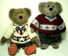 Boyds Bears Lot Stevenson Q. Bearitage & Freddy Beanberger NEW w/ Tags 20th Ann. picture