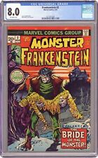 Frankenstein #2 CGC 8.0 1973 4377651004 picture