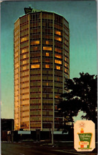 VINTAGE HOLIDAY INN SYRACUSE NY TALL ROUND BUILDING A3 picture