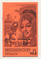 1973 GEORGE BARR Cover WESTERCON 26 SFCON 73 Sci Fi Convention PROGRESS R 2 con picture