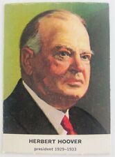 1960 Golden Press Presidents #30 Herbert Hoover 1929-1933 Vintage picture