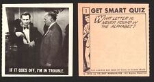 1966 Get Smart Topps Vintage Trading Cards You Pick Singles #1-66 picture