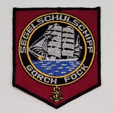 Vintage German Navy Training Ship Gorch Fock Patch Segelschulschiff ML005. picture