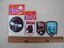 American Sew On Patches - U.S.S Arizona - West Virginia USA picture