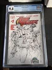 Young Avengers #1 CGC 9.8 Wizard World Los Angeles Sketch Variant picture