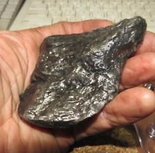 LARGE 476 gm. URUACU IRON METEORITE   BRAZIL  STAND INCLUDED TOP GRADE 1.1 LBS picture