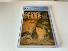SPORT STARS 1 CGC 6.0 KNUTE ROCKNE DODGERS BASEBALL MARVEL COMICS 1949 picture
