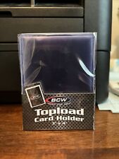 BCW 3X4 Toploaders Regular 35pt Point 1 Pack of 25 for Standard Sized Cards  picture