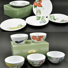 My Neighbor Totoro Vegetable series 5 Bowls and 5 plates  Noritake 10 pcs set picture