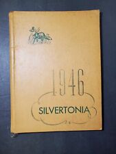 Silverton High School Yearbook  1946 Silvertonia Antique picture