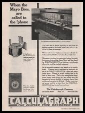 1921 Rochester Telephone Toll Swtichboard Photo Calculagraph New York Print Ad picture