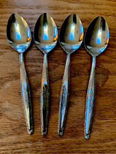 T&N Stylecraft SYF2 Stainless Satin Rose Japan 4 Teaspoons picture