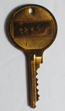 Vintage Hotel Brass Room Key #3249 Large Unknown picture