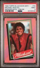 1984 Topps Michael Jackson #32 PSA 9 POP 3 None Higher  picture