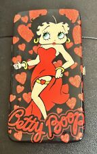 NWOT-Betty Boop Black/Red Hard Wallet W/ Hearts ❤️All Over picture