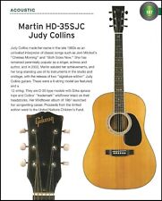 Martin Judy Collins HD-35SJC + HD12-string acoustic guitar history article picture