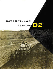Caterpillar D2 4U 5U Diesel Tractor Sales Book 1953 picture