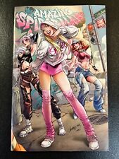 Amazing Spider-man 25 VARIANT J Scott Campbell Cover C Gwen Stacy Black Cat 1 Co picture