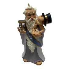 VTG 1999 Hallmark Christmas Ornament Welcome 2000 Father Time Baby New Year picture