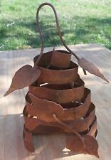 Adorable Vintage BEEHIVE vintage handmade candle holder yard patio garden etc. picture
