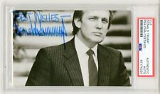 Donald Trump ~ Signed Autographed 1980's Vintage Signature Cut ~ PSA DNA Encased picture