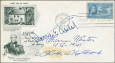 ASSOCIATE JUSTICE SHERMAN MINTON - FIRST DAY COVER SIGNED WITH CO-SIGNERS picture